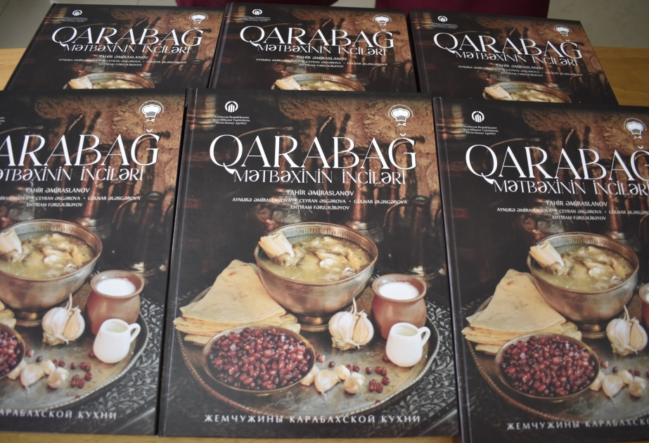 Presentación del libro "Perlas de la cocina de Karabaj" en Shusha
