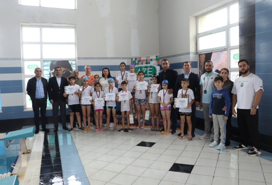 Sumqayıtda üzgüçülük üzrə şəhər birinciliyinə yekun vurulub
