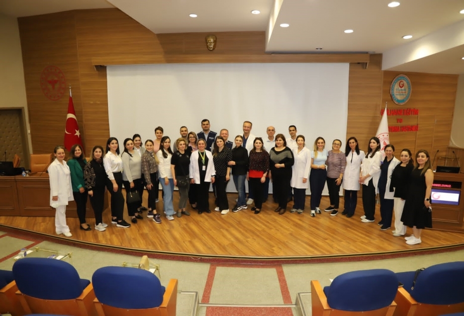 Azərbaycanın səhiyyə mütəxəssisləri Ankarada təkmilləşdirmə proqramında iştirak edib