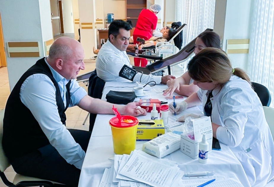 Aqrar Xidmətlər Agentliyində qanvermə aksiyası keçirilib