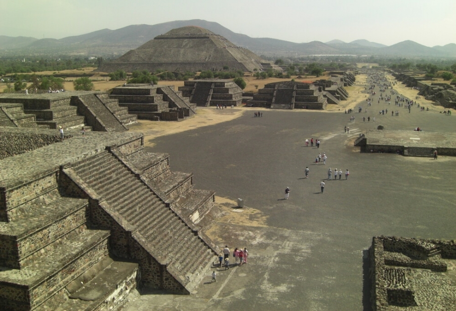 Pre-Hispanic city of Teotihuacan – ruins of one of first great classic Mesoamerican civilizations, UNESCO World Heritage Site