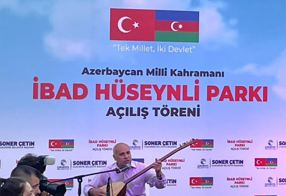 Park named after Azerbaijani national hero Ibad Huseynli inaugurated in Turkiye