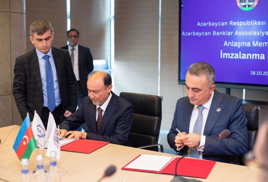 Banklar Assosiasiyası ilə Vəkillər Kollegiyası arasında əməkdaşlığa dair memorandum imzalanıb
