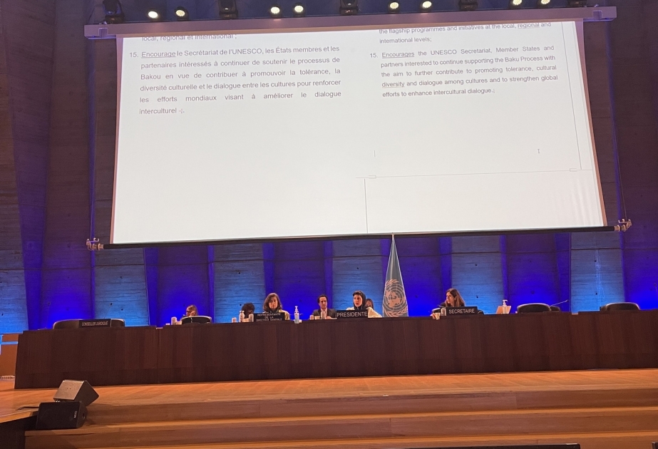 Cancillería de Azerbaiyán sobre el borrador de la decisión del "Proceso de Bakú" en la UNESCO