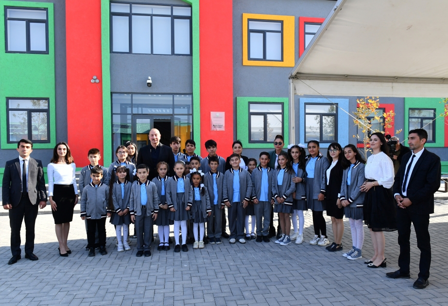 President Ilham Aliyev and First Lady Mehriban Aliyeva met with residents in Aghali village, Zangilan VIDEO