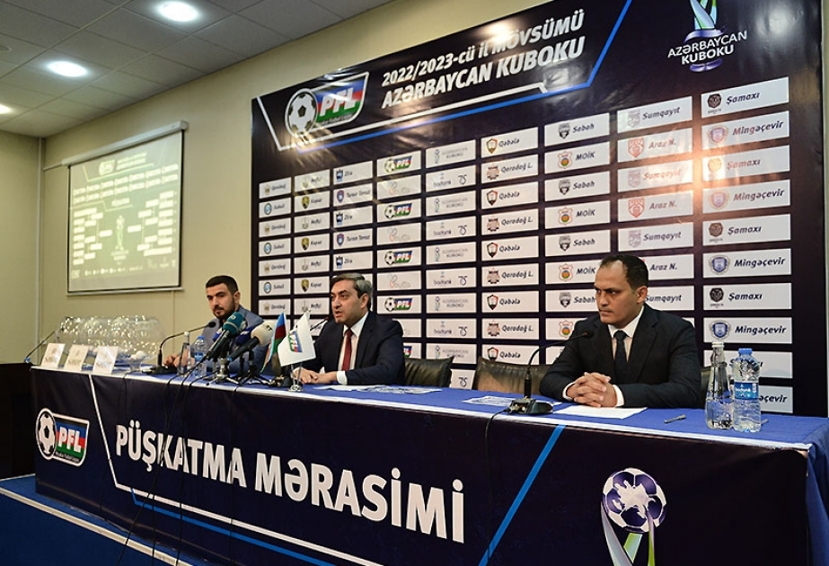 Azərbaycan kuboku uğrunda yarışın 2022/2023-cü il mövsümünün püşkü atılıb