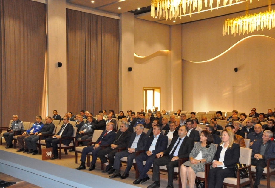 MDU kollektivi Energetiklər Gününə həsr edilmiş tədbirdə təmsil olunub