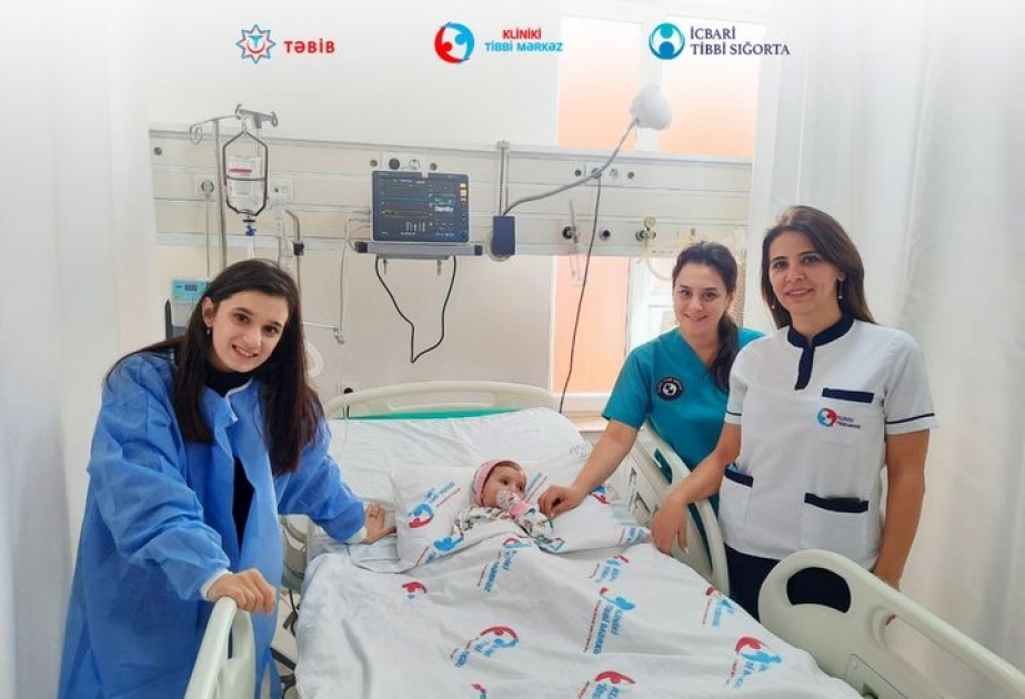 Yaşadıqları binanın ikinci mərtəbəsindən yıxılan 9 aylıq körpənin həyatı xilas edilib