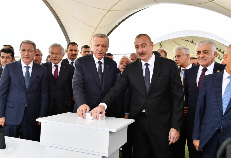Im Rayon Jabrayil Grundstein für Komplex “Ausbildungszentrum für Forstwirtschaft“, “Smarte Anzuchtstätte” und “Wald der Freundschaft“ gelegt  Präsidenten von Aserbaidschan und Türkiye nehmen an Zeremonie teil VIDEO