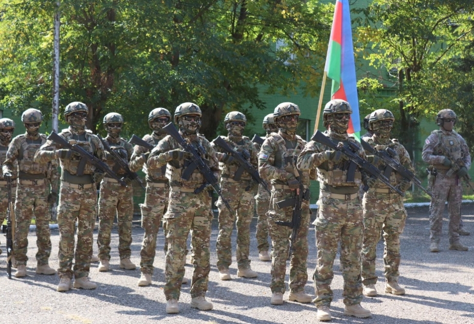 “Qafqaz Qartalı-2022” adı altında Gürcüstanda keçirilən hərbi təlimlər başa çatıb
