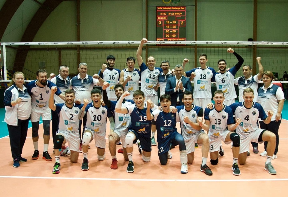 "Murov" voleybol klubu Çağırış kuboku yarışının 1/16 final mərhələsinə yüksəlib