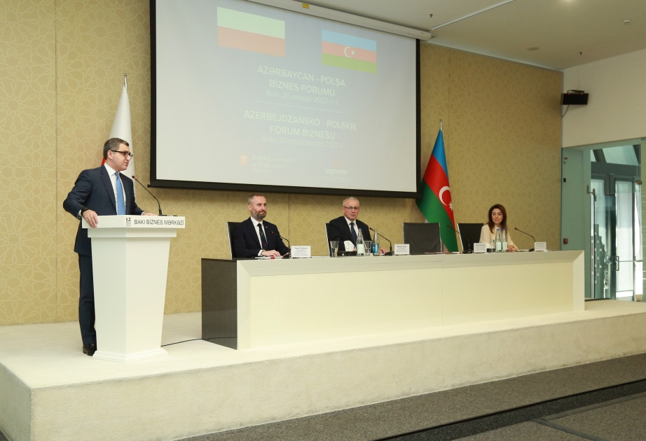 Polnisch-aserbaidschanisches Business-Forum in Baku