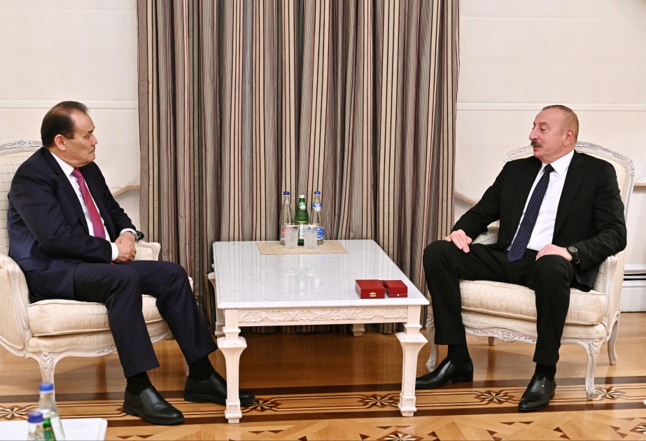 Президент Ильхам Алиев принял генерального секретаря Организации тюркских государств  ОБНОВЛЕНО ВИДЕО
