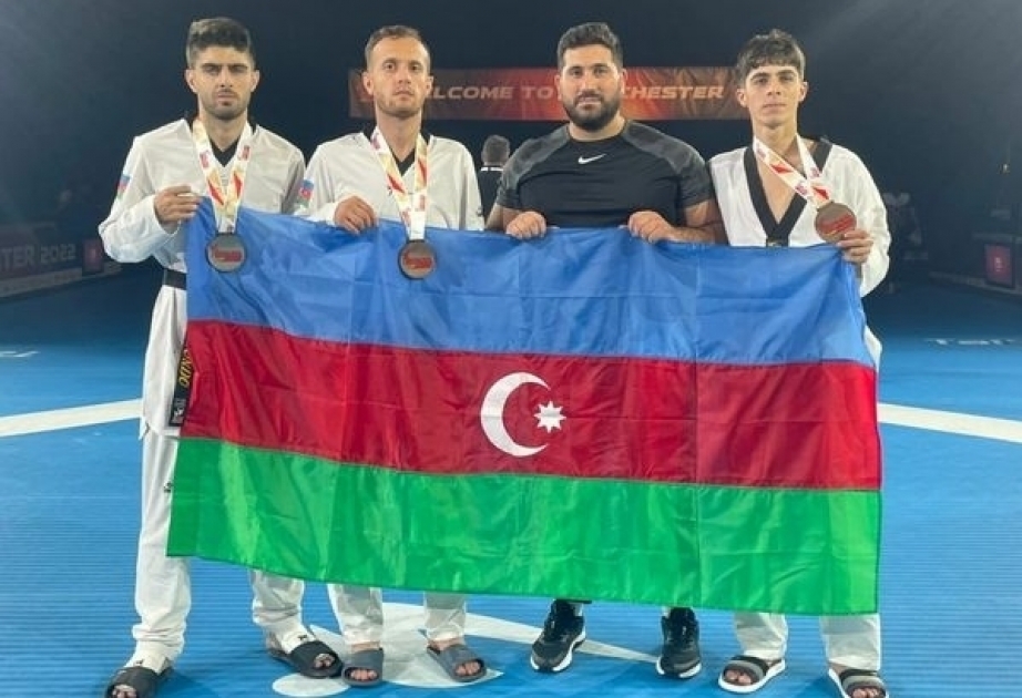 Azerbaijani Para taekwondo fighters bring home three medals from Manchester 2022 World Grand Prix