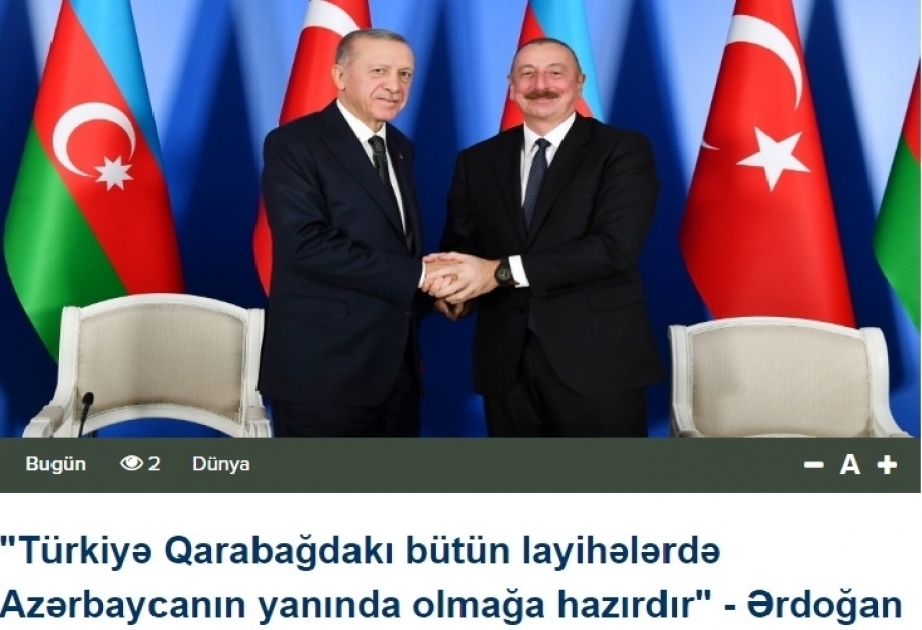 Georgian media highlights Azerbaijani and Turkish Presidents’ visit to Zangilan and Jabrayil districts