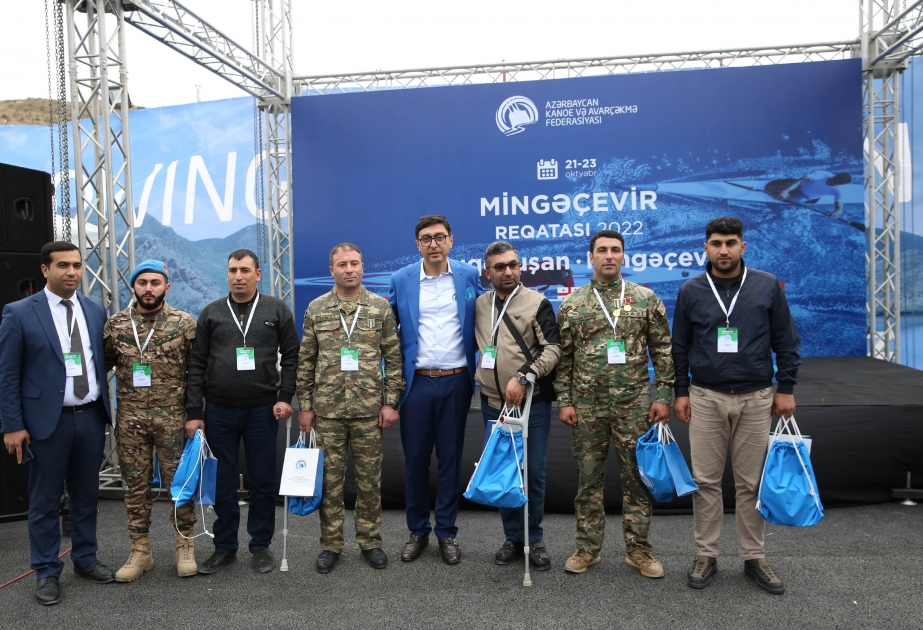 “Mingəçevir reqatası-2022” turnirində Vətən müharibəsi iştirakçıları və qazilər mükafatlandırılıb