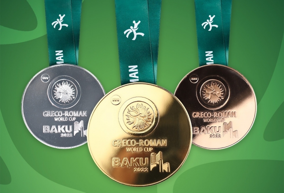 Bakıda keçiriləcək güləş üzrə dünya kuboku yarışının medalları hazırlanıb