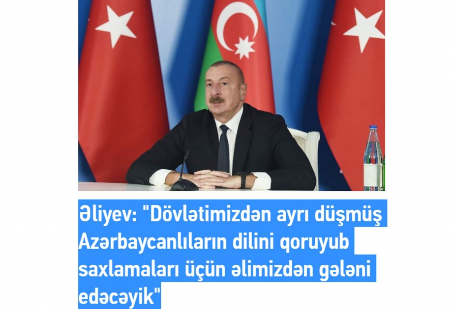 Prezident İlham Əliyevin xaricdə yaşayan azərbaycanlılarla bağlı söylədiyi fikirlər Gürcüstanda böyük marağa səbəb olub