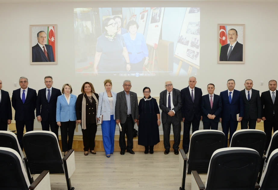 AZERTAC hosts meeting with Doctor of History, Professor Dilara Seyidzade VIDEO