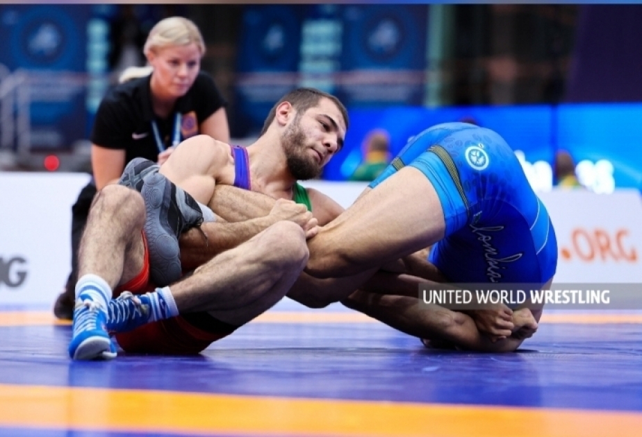 Azerbaijani freestyle wrestler clinches world silver