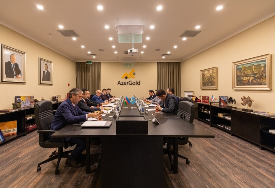 “AzerGold”da Qazaxıstanın ekologiya, geologiya və təbii sərvətlər naziri ilə görüş keçirilib