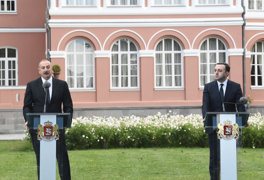 Azərbaycan Prezidenti: Gürcüstanla strateji tərəfdaşlıq əlaqələrimiz müttəfiqlik səviyyəsinə yüksəlib