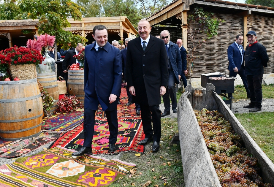 Se presentó un programa cultural en el Château Mukhrani en el municipio de Mtskheta de Georgia