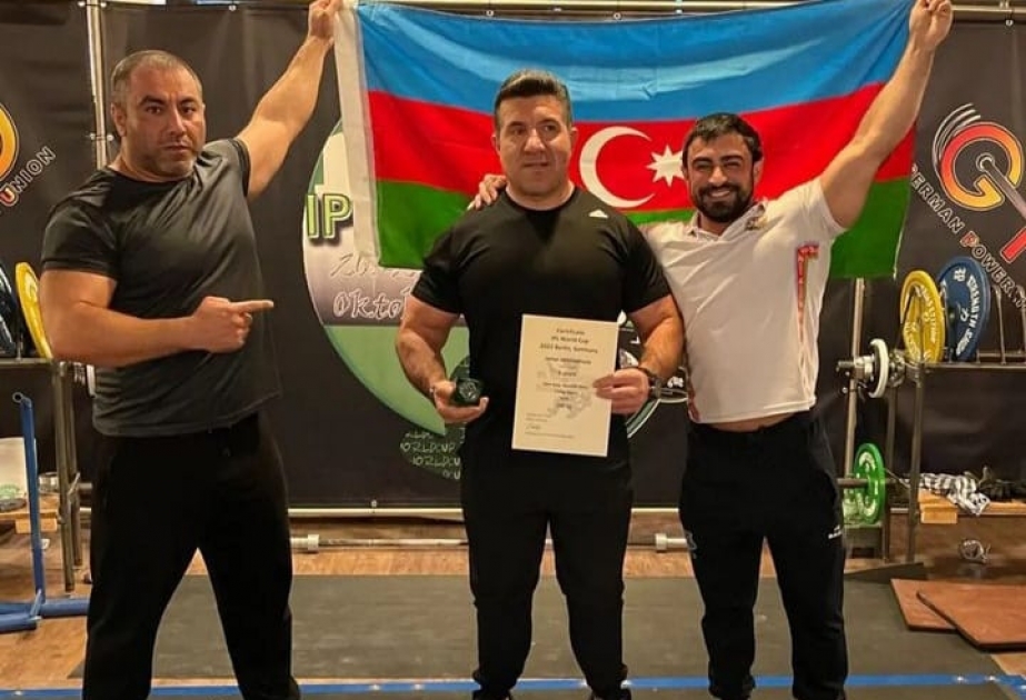 İdmançımız Camal Əhmədzadə dünya kuboku yarışında bürünc medal qazanıb