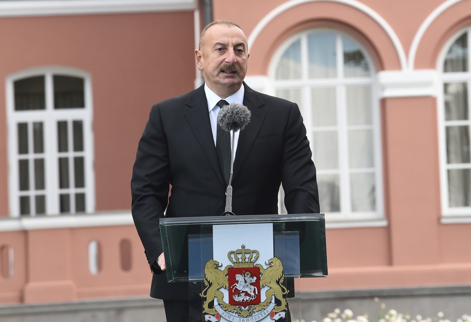Azerbaijani President: Our friendly and brotherly relations with Georgia create opportunities for transit