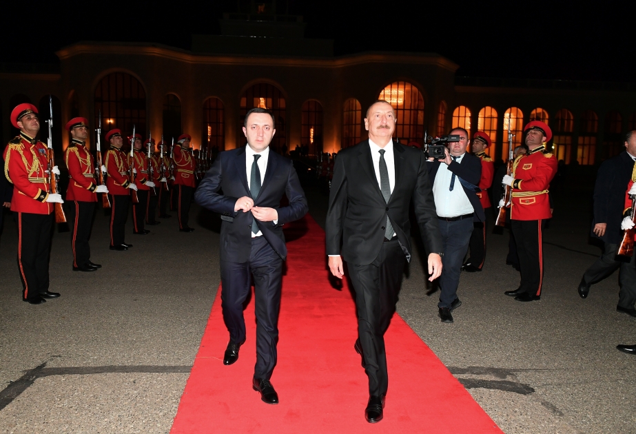 President Ilham Aliyev completed his working visit to Georgia VIDEO