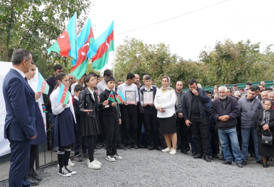 В Загатале почтили память шехида Турана Магеррамова
