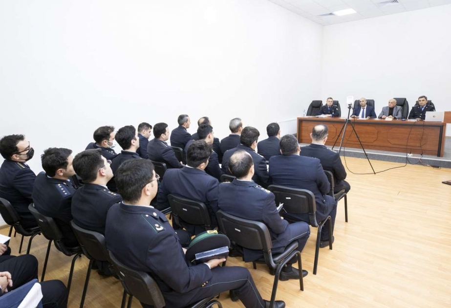 Dövlət Gömrük Komitəsində xüsusi təlim keçirilib
