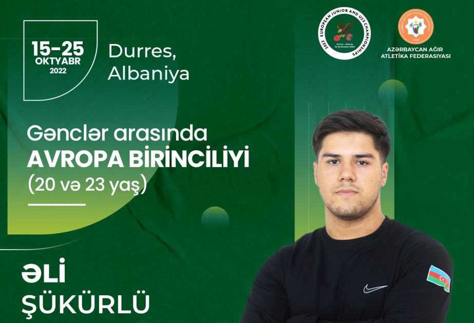 Azerbaijani weightlifter clinches European bronze