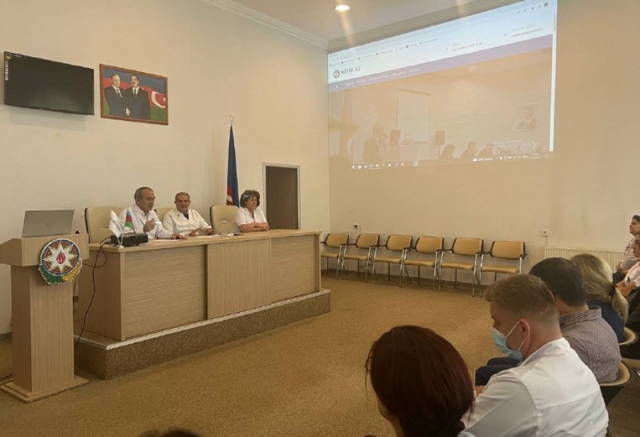 Elmi-Tədqiqat Pediatriya İnstitutunda “Neonatologiyanın İnkişafına Yardım” İctimai Birliyinin toplantısı keçirilib