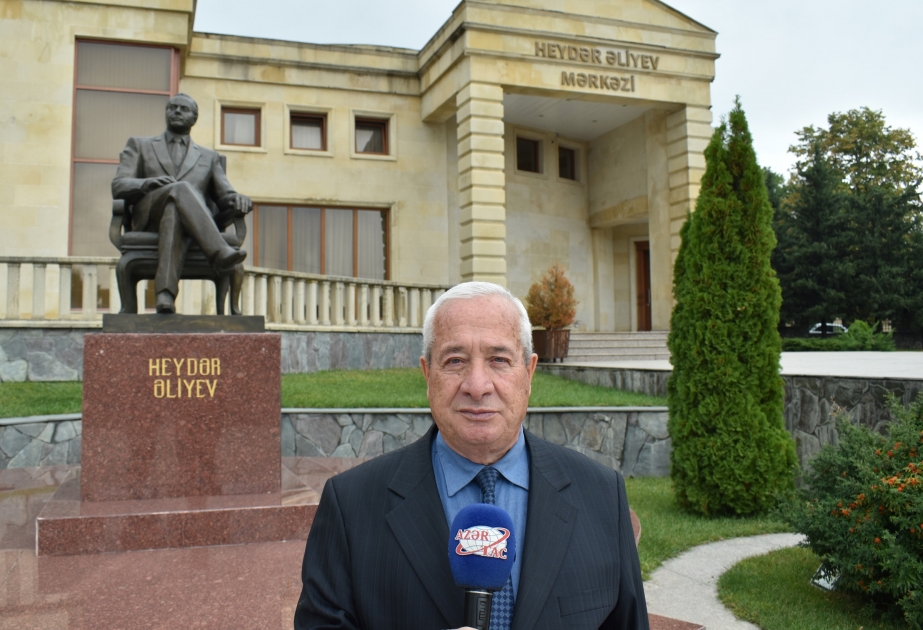 Zaqatala ziyalısı: Heydər Əliyev şəxsiyyətinin dövlətçilik tariximizdə müstəsna yeri və rolu var