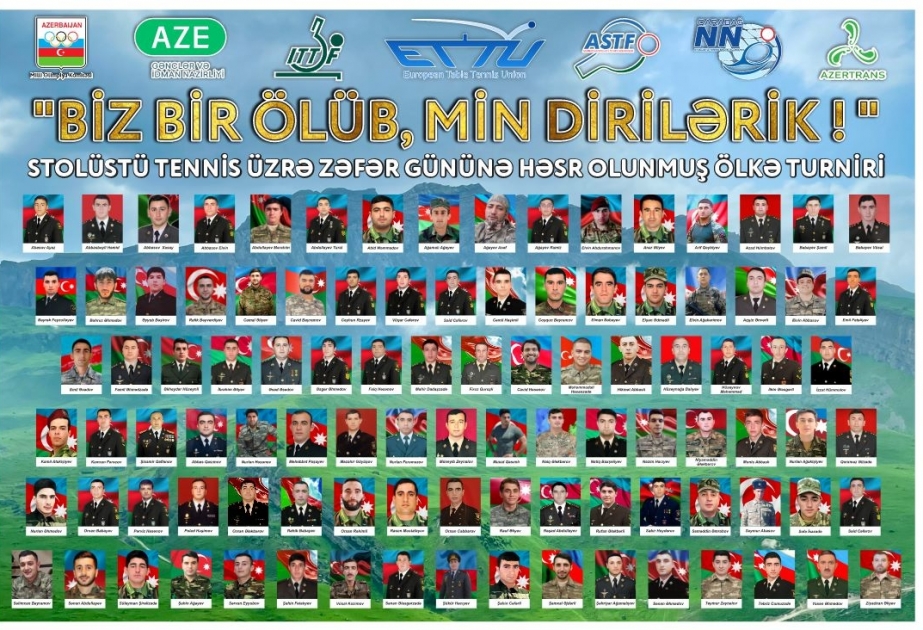 Zəfər Gününə həsr olunan stolüstü tennis yarışı keçiriləcək