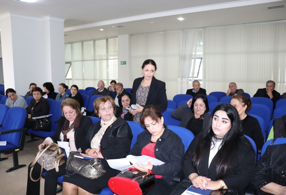 Bərdədə psixi sağlamlıq sahəsində boşluqları aradan götürmək üçün təlim keçirilib
