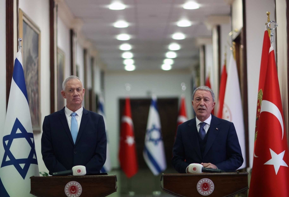 Turkish, Israeli defense ministers meet in Ankara for talks