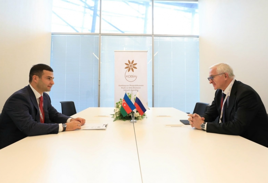 بحث فرص التعاون بين رجال اعمال أذربيجان وروسيا