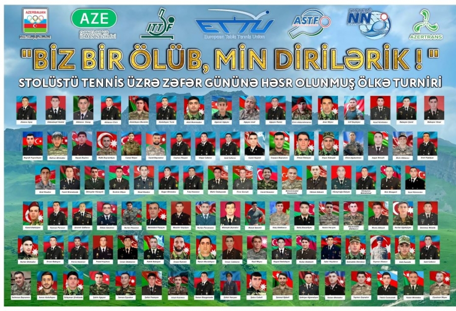 Zəfər Gününə həsr olunan stolüstü tennis yarışı keçirilir