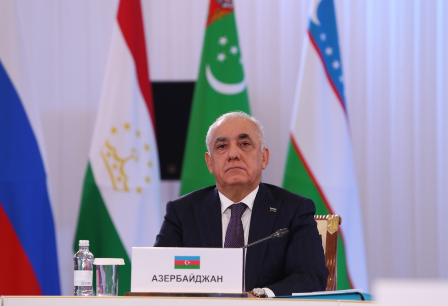 Primer ministro de Azerbaiyán asiste a una reunión del Consejo de Jefes de Gobierno de la CEI en Astana