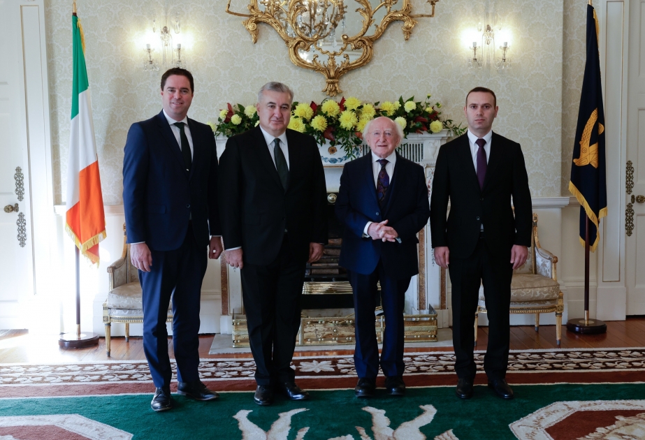 Azerbaijani ambassador presents his credentials to Irish President