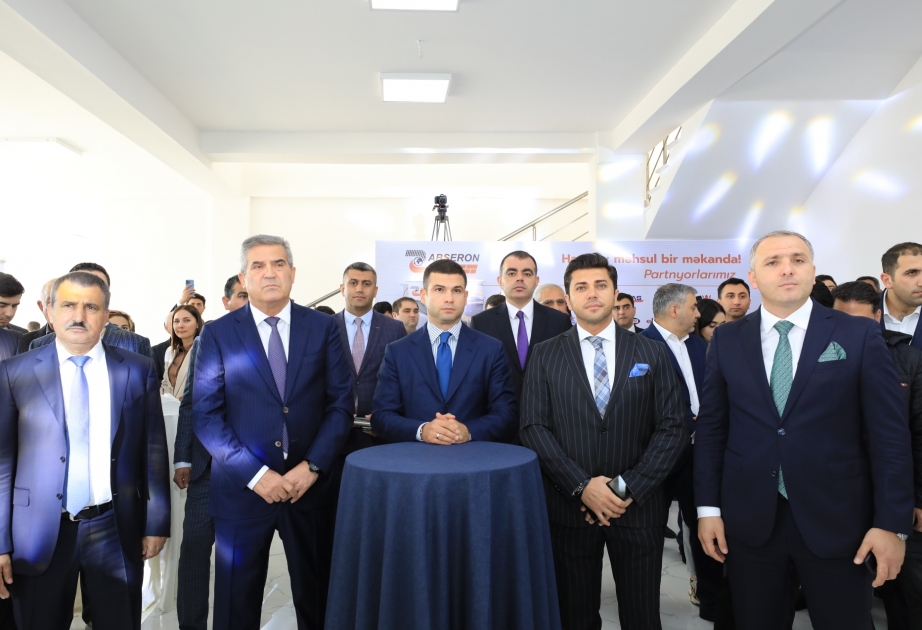 Qaradağ rayonunda “Abşeron Tikinti Materialları Mərkəzi” fəaliyyətə başlayıb