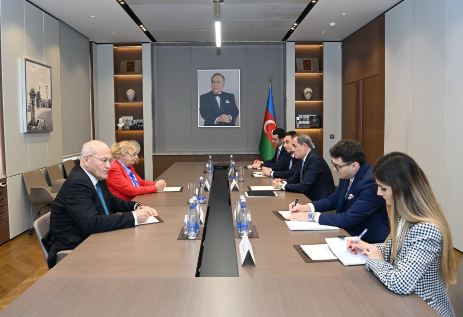 Ceyhun Bayramov BMT Baş katibinin müavini və BMT-nin Cenevrədəki bölməsinin baş direktoru Tatyana Valovaya ilə görüşüb