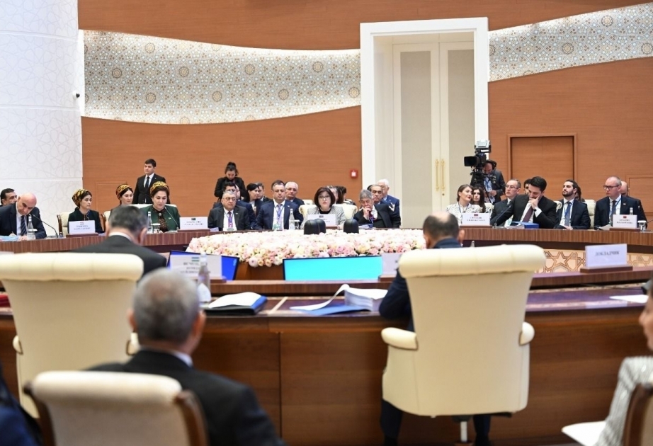 Председатель Милли Меджлиса Сахиба Гафарова ответила на претензии спикера парламента Армении на пленарном заседании ПА СНГ ВИДЕО