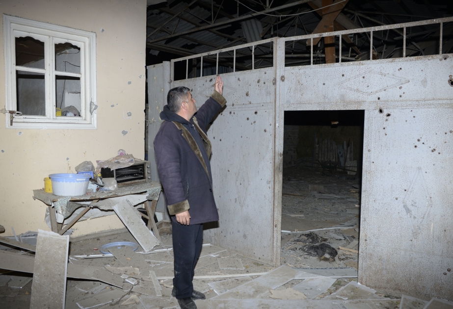 29 de octubre de 2020. Esta vez Armenia apuntó a los civiles de la aldea de Tapgaragoyunlu