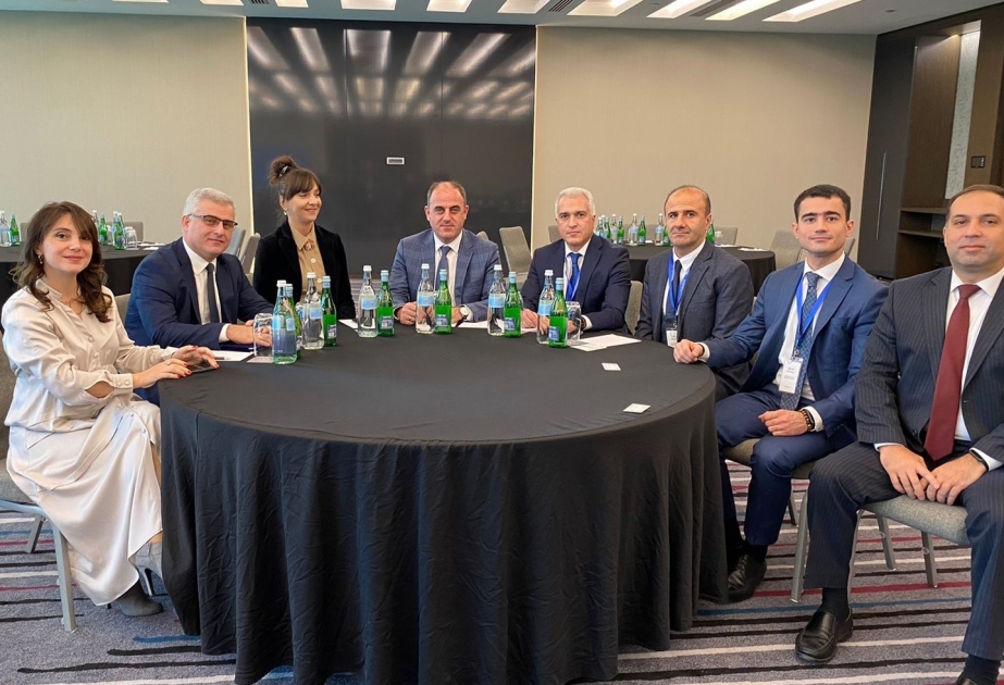 Azerbaijan Energy Regulatory Agency Chairman of Board meets with Georgian counterpart