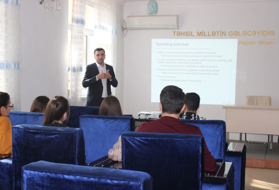 Lüksemburq Universitetinin doktorantı ERASMUS+ proqramı çərçivəsində Mingəçevir Dövlət Universitetində olub