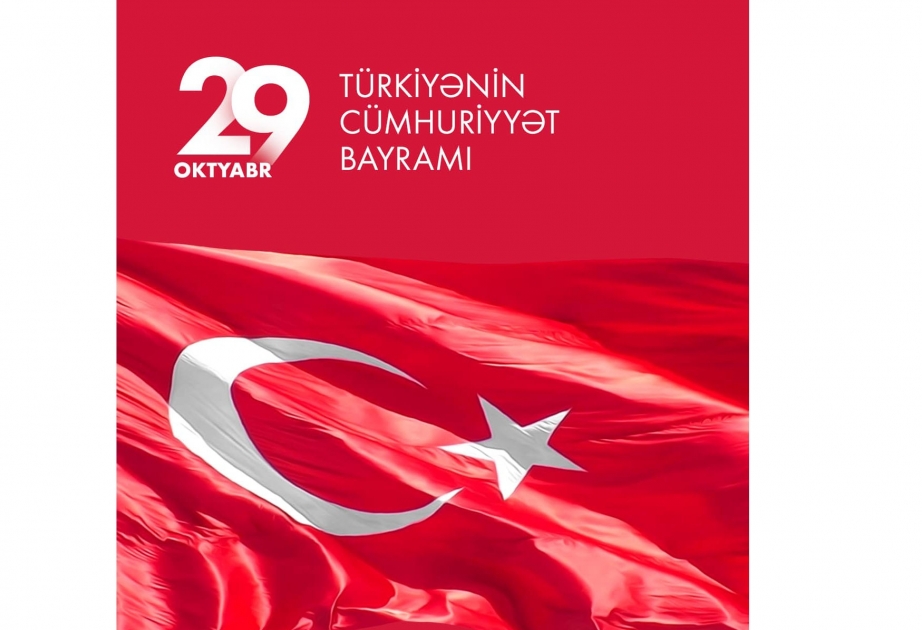 Birinci vitse-prezident Mehriban Əliyeva Türkiyənin milli bayramı ilə əlaqədar paylaşım edib