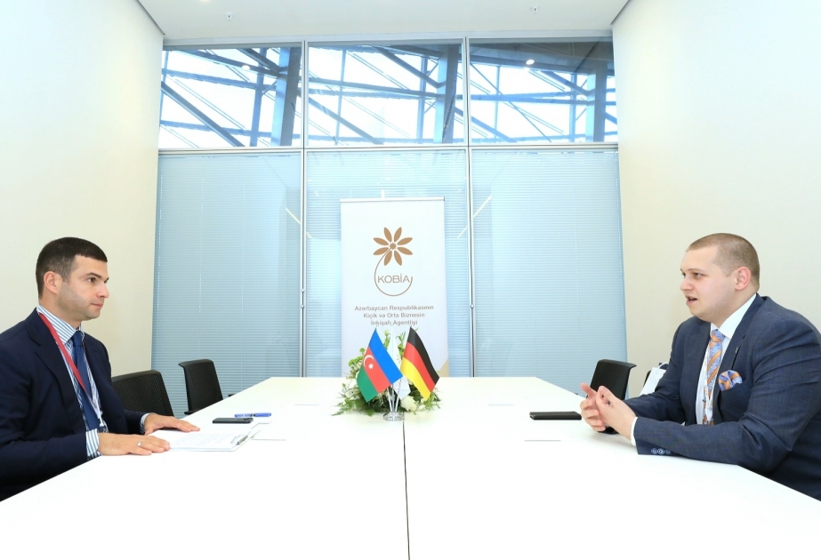 Meinungsaustausch zu Zusammenarbeit zwischen aserbaidschanischen und deutschen KMU geführt